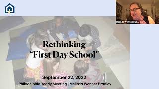 Rethinking First Day School [upl. by Colman]