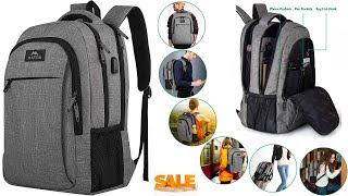 Matein Travel Laptop Backpack Business Anti Theft Slim Durable Laptops Backpack [upl. by Airun361]