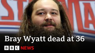 WWE wrestler Bray Wyatt dies aged 36 – BBC News [upl. by Randee416]