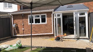 How To Prepare You Sub Base Ready For Decking Thehomerenovationexperts Howto [upl. by Ecirtnahc438]