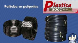 PLASTICA 2000 SRL  Tuberías para desagüe conducción de agua alcantarillado Politubos [upl. by Lemrej]