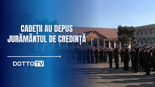 Cadeții au depus jurământul de credință [upl. by Dnamra95]