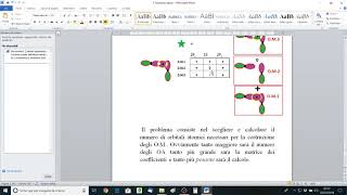 TEORIA DEGLI ORBITALI MOLECOLARI  TEORIA ED ESEMPI [upl. by Nettirb]