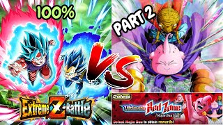 HOW GOOD IS 100 PHY SSBK GOKUampSSBE VEGETA VS ULTIMATE RED ZONE MAJIN BUU SAGA STAGE 1 PART 2 [upl. by Anuaf27]