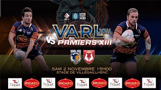 VARL XIII VS PAMIERS XIII [upl. by Kevyn100]