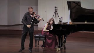 Philipp Scharwenka Violin Sonata in B minor Op 110  I Allegro [upl. by Accemahs824]