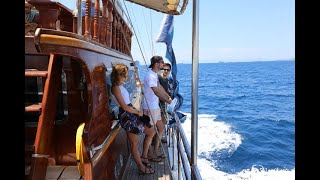 All Day Cruise an unique boat tour from Athens to Agistri  Moni  Aegina [upl. by Salangi]