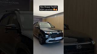 New Alcazar Facelift 2024 Launched😍🔥 alcazarfacelift hyundaialcazar2024 firstlook shortsviral [upl. by Maddocks648]