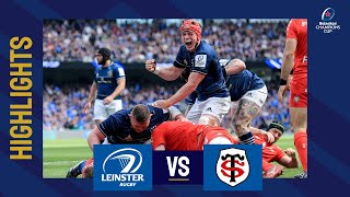 Highlights  Leinster Rugby v Stade Toulousain Semifinal│Heineken Champions Cup 202223 [upl. by Olinad]