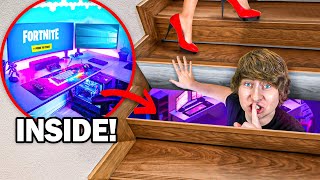 I Built a Secret Gaming Room to Hide From My Mom [upl. by Bathelda]