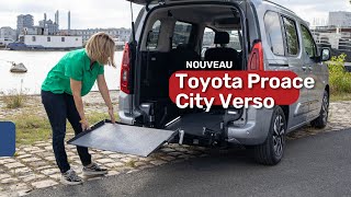 Toyota Proace City Verso  Réinventons la mobilité [upl. by Owiat103]