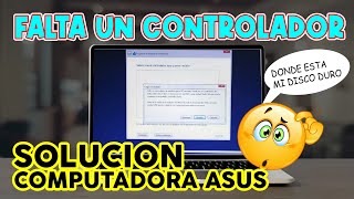 Falta un controlador de medios solución Computadores Asus [upl. by Krakow857]