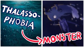 Drawing PHOBIAS as MONSTERS 🌊💉🐍 Thalassophobia Trypanophobia  Venephobia Ophidiophobia [upl. by Winstonn]