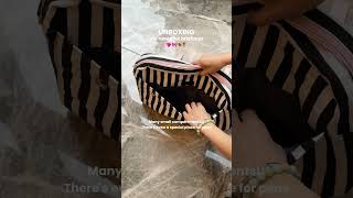 Lets unboxing my new pink briefcase matein bag [upl. by Yenhoj745]