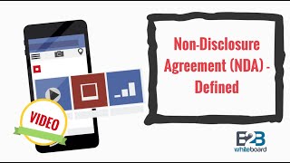 NonDisclosure Agreement NDA  Defined [upl. by Amik579]