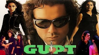 BOBBY DEOL Full Movie  All Time Hit Gupt Movie Songs  Manisha Kajol  90s Hits Hindi Songs [upl. by Lenhart]