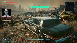 Cyberpunk 2077 Epistrophy Badlands Delamain Cab Location [upl. by Irpac]