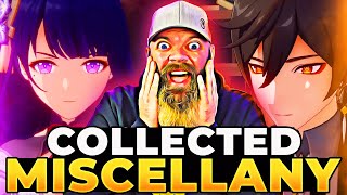 New Player Reacts To EVERY Collected Miscellany From Genshin Impact Part 1 THESE ARE INSANE [upl. by Neleb235]