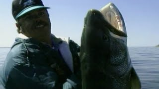 Simply Fishing MONSTER LAKE TROUT WORLD RECORD LAKER [upl. by Naara]