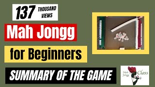 Mah Jongg for Beginners 3 What is Mah Jongg How is it played Is it like game Rummy [upl. by Medarda]