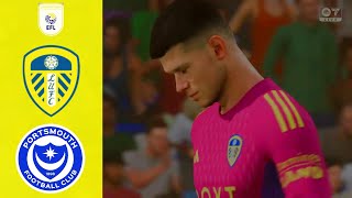 Leeds vs Portsmouth Highlights  EFL Championship 202425 [upl. by Orsola]