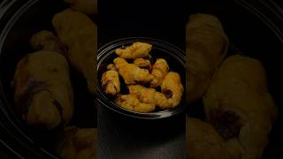 MINI NUTELLA CROISSANTS🥐 croissantairfryerrecipes shortsyoutubeshortsrecipeshorts fyp [upl. by Llenaj]