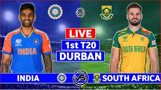 India vs South Africa 1st T20 Live  IND vs SA 1st T20 Live Scores amp Commentary [upl. by Ruphina833]