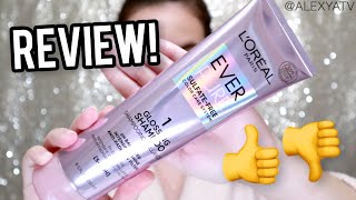 LOreal Everpure Glossing Shampoo Review  Drugstore Haircare Reviews [upl. by Eli143]