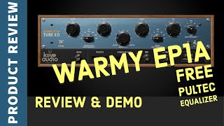 Warmy EP1A Tube EQ Free Pultec EQ Emulation Plugin  Test and Review [upl. by Bierman]