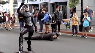 Catwoman Movie World Gold Coast [upl. by Bartolome]