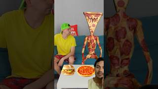 Pizza vs burger 😱😱 shorts youtubshorts pizza ohio [upl. by Ambert486]