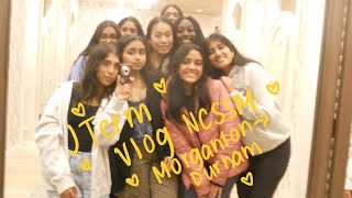 A very fun NCSSM JTerm vlog ft NCSSM Durham and Morganton [upl. by Eralcyram]