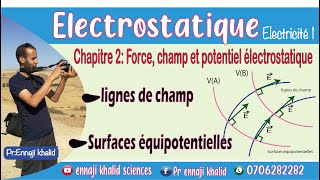 Lignes de champ et surfaces équipotentielles [upl. by Luehrmann]