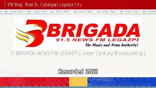 Brigada News FM Legazpi  Station ID 2021 rpjbb [upl. by Curtice]