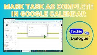 How to Mark a Task As Complete In Google Calendar [upl. by Eirual]