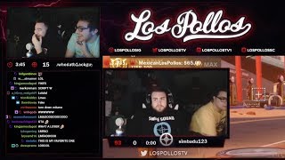 LosPollosTV And Jake Get EMOTIONAL Reacting To His 2018 Stream Highlights [upl. by Oriana]