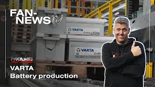 How are batteries made 🔋 Max Hunt visits the VARTA production facility [upl. by Adnouqal23]