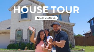 House Tour AshishTina Texas  NASH VLOG 56  ASIF SHAH  NASHIRA SHAH [upl. by Carola240]