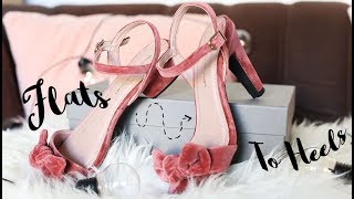 I Bought Shoes With Interchangeable Heels  Mime Et Moi Unboxing Review  From Flats to Heels [upl. by Zared679]