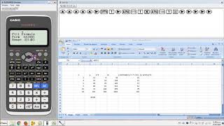 CASIO Classwiz  Uso de la Spreadsheet [upl. by Yenots]