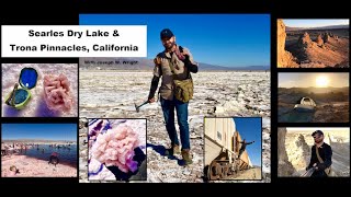 Mineral Collecting at Searles Dry Lake amp Backpacking at Trona Pinnacles [upl. by Crysta161]