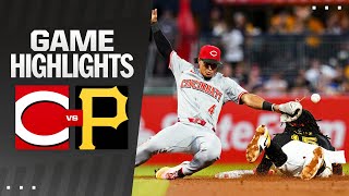 Reds vs Pirates Game Highlights 82224  MLB Highlights [upl. by Ahel]