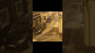 hailstorm in España flood hailstorm viralvideo trending viralshorts youtubeshorts viralreels [upl. by Rem753]