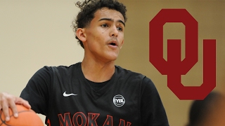 Trae Young Commits to University of Oklahoma  FULL EYBL HIGHLIGHTS [upl. by Eixam185]