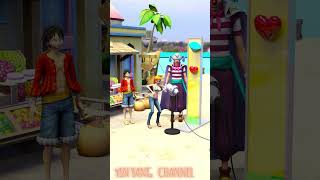 Luffy Nami level up challenge onepiece luffy [upl. by Ebneter]