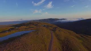 Bealach Na Ba Pass Drone Flight 4K 24th September 2017 NC500 [upl. by Yartnoed]