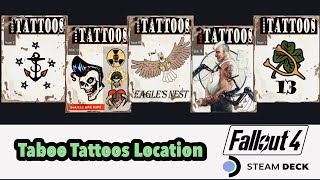 Fallout 4 Taboo Tattoos Magazine Comic Book Location  Steam Deck [upl. by Soisanahta891]