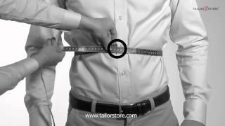 How to measure your waist  Measurement guide  Mens body measurements [upl. by Raskind]