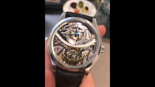 JLC HYBRIS MECHANICA GYROTOURBILLON [upl. by Yorel]