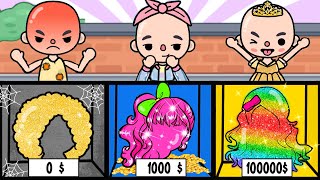 Which Hair is Most Beautiful  Toca Life Story  Toca Boca [upl. by Afrika503]